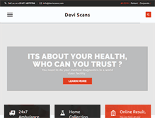 Tablet Screenshot of deviscans.com